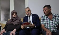 Cumhurbaşkanı Erdoğan'ın, "Terörsüz Türkiye" mektubu şehit ailesine ulaştı