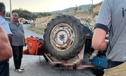 Karaburun'da traktör kazası: 1 ölü