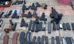 Silah kaçakçılığı operasyonunda cephanelik ele geçirildi: 2 tutuklama