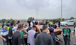 Kuzey Marmara Otoyolu’nda kaza, araç hurdaya döndü: 5 yaralı
