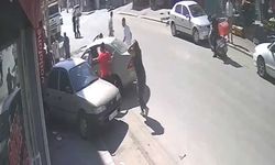 Çarptığı araç, 11 yaşındaki çocuğu duvara sıkıştırdı