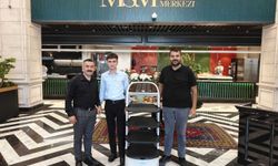 Kayseri'nin lezzetlerini sofralara robot taşıyor