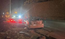 Otomobil şarampole yuvarlandı: 2 yaralı