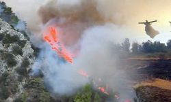 Muğla’daki yangınlara havadan müdahale başladı