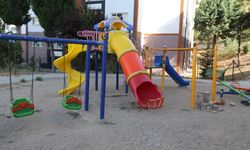 Bu parkta kaydıraktan kaymak cesaret istiyor: Eskişehir'de çocuklar tehlikeyle burun buruna