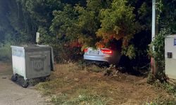 Polisi görünce kaçan alkollü sürücü fidanlığa daldı: 1 yaralı