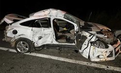 Uşak'ta tır ile otomobil çarpıştı: 1 ölü, 1 yaralı