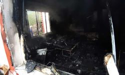 Bolu'da ahşap evde çıkan yangında yaşlı çift hayatını kaybetti