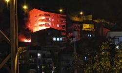 Hakkari'de korkutan yangın