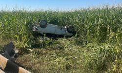 Şanlıurfa'da otomobil devrildi: 1 ölü, 1 yaralı