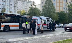 Çarptığı yayanın ardından gözyaşı döktü