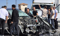 Eskişehir-Ankara yolunda feci kaza! Otomobille kamyonet çarpıştı: 1'i ağır 5 yaralı