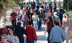 Soğuk havanın ardından güneş Eskişehirlileri sokağa döktü