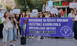 Eskişehir’de Kadınlardan Filistin’e destek: "Filistinli kadınların dayanışmaya ihtiyacı var"