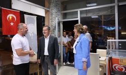 Ünlüce ve Ataç'tan esnaf ziyareti
