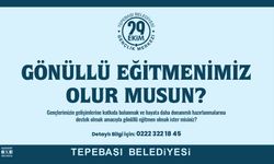 Tepebaşı Gençlik Merkezi'ne Gönüllü Eğitmenlerini Arıyor