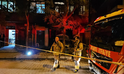 Oto tamircide korkutan yangın