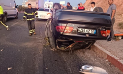 Otomobil takla attı: 1 yaralı