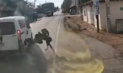 Hafif ticari araç çocuğa çarptı çocuğa çarptı