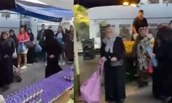 Peçeyle gizlendiler, pazarda hırsızlık yaparken yakalanınca böyle kaçtılar
