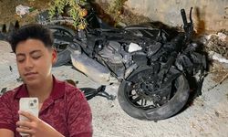 Kamyonetle çarpışan 16 yaşındaki motosiklet sürücüsü hayatını kaybetti