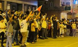 Suriye sınırında Sumud Filosu'na destek konvoyu