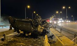 Kuzey Marmara Otoyolu’nda feci kaza : 2 ölü, 5 yaralı