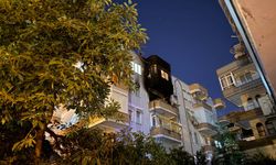 Alanya'da 5 katlı binada yangın