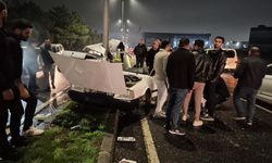 Araç ortadan ikiye ayrıldı: 1 yaralı