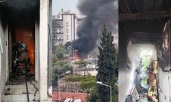 Müstakil ev alevlere teslim oldu