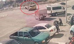 Antalya'da taksi ile çarpışan motosikletli yaralandı
