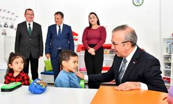 İl Müdürü Aydın, Kutipoğlu Anaokulu'nu ziyaret etti