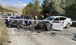 İki otomobil çarpıştı: 1 ölü, 1 yaralı