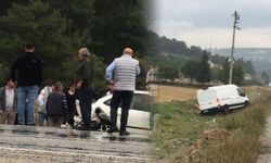 Kamyonet ile otomobilin çarpıştığı kazada 5 kişi yaralandı