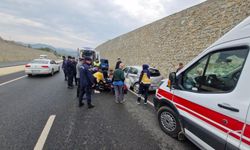 Cenazeye giden aile kaza yaptı: 3 yaralı
