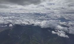 Muğla semalarında sis bulutu görsel şölen oluşturdu