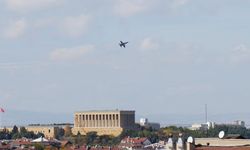SOLOTÜRK, Anıtkabir semalarında çevre tanıma uçuşunu icra etti