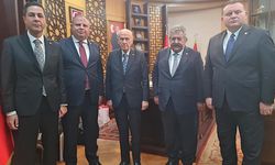 MHP lideri Bahçeli, Milli Dayanışma, Kardeşlik ve Demokrasi Komisyonu üyelerini kabul etti