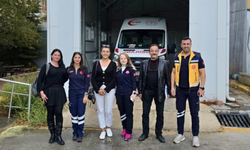 Ersin Işıldı’dan 112 istasyonlarına saha ziyareti