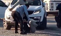 Sokak ortasında öldüresiye dayak kamerada