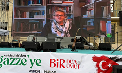 Sumud Filosu Katılımcısı Kantoğlu Eskişehir'de konuştu: "Türk gençliği büyük küresel ittifaka yön verecek"