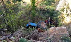 Traktör kazası: 1 ölü