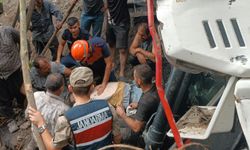 Yaylada uçuruma yuvarlanan kepçenin operatörü hayatını kaybetti