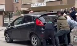 Mahallede yürekleri ağza getiren kaza: 8 yaşındaki çocuk altında kaldı
