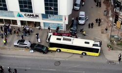 Otobüs durağa daldı: 1 ölü, 4 yaralı