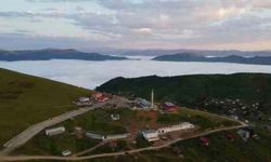 Büyük Harman Yaylası’ndan mest eden sis denizi manzaraları