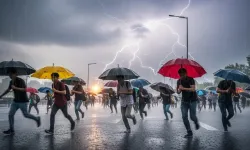 Eskişehir için sarı kodlu uyarı: Kuvvetli yağış geliyor!