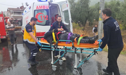 Çekici ile kamyonet çarpıştı 4 yaralı