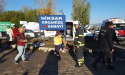 Tokat’ta iki işçi servisi çarpıştı: 10 yaralı