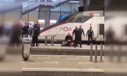 Paris’te alarm: Tren garında bıçaklı saldırgan vurularak durduruldu